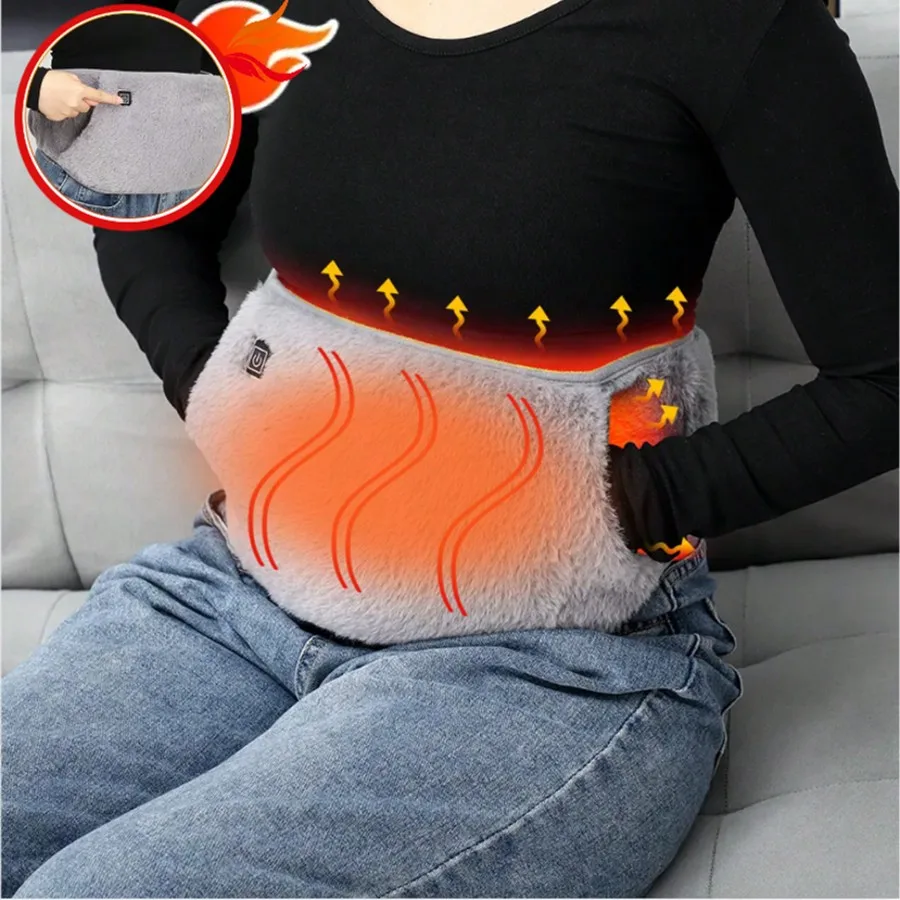 Hand Warmer Electric - Winter Plush Heating Belt With USB