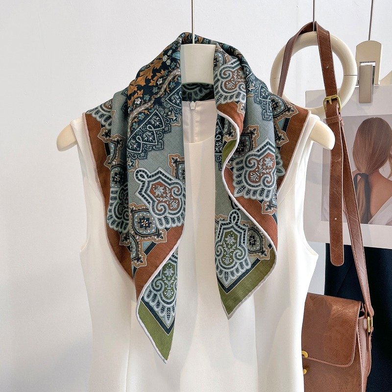 Central Compass Persian Floral - đánh giá và giá Shawl Wrap Winter