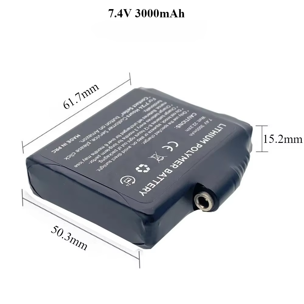 7.4V Rechargeable Lithium Batt - đánh giá và giá Heated Vest Battery