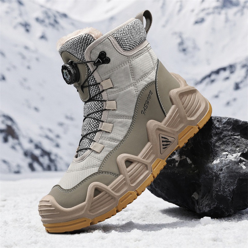 Warm Fur Outdoor Mens Combat T - đánh giá và giá Waterproof Winter Boot