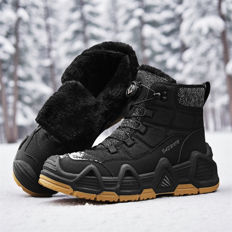 Warm Fur Outdoor Mens Combat T - đánh giá và giá Waterproof Winter Boot