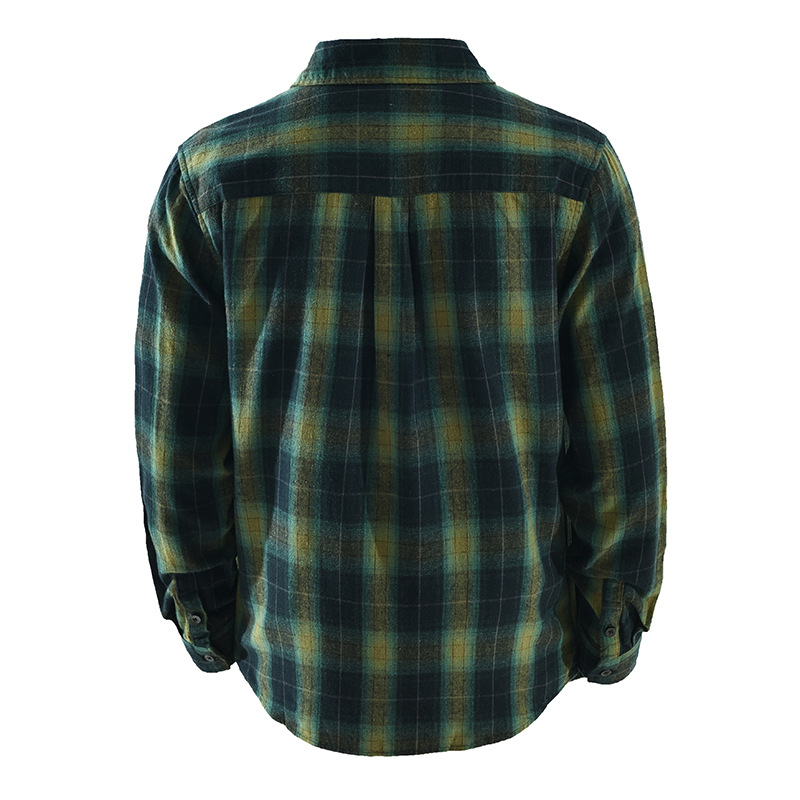 Oversized 100% Cotton Men's Pl - đánh giá và giá Flannel Shirt Lined