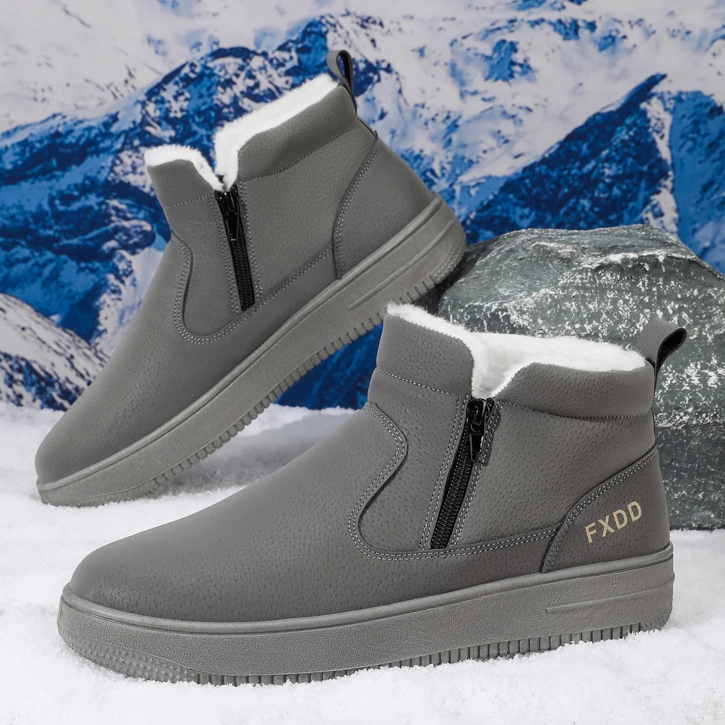 Slip on Fleece Lined Boots Com - đánh giá và giá Waterproof Winter Boot