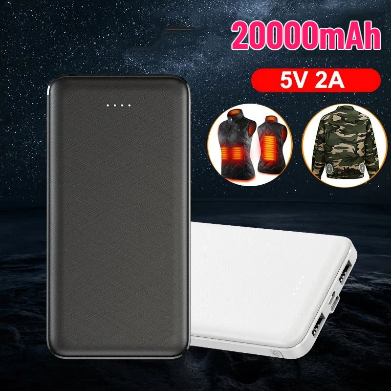 5V 2A Power Bank 20000mAh for  - đánh giá và giá Heated Vest Battery