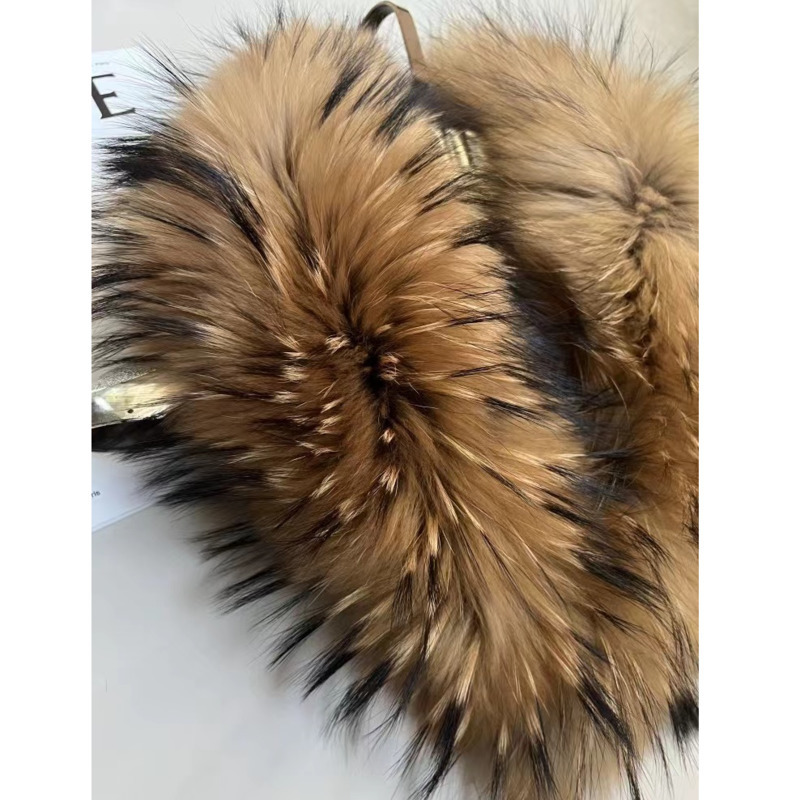 Raccoon Fur Collar Female Wint - đánh giá và giá Shawl Wrap Winter